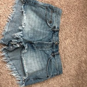Free people booty shorts